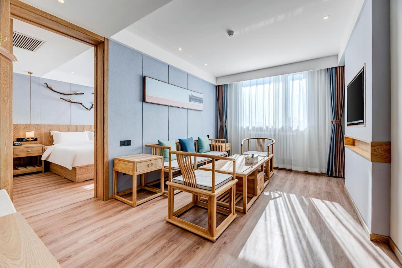Happy Dragon Universal Vacation Hotel - Close To Universal Studio And Wanda Plaza,Free Shuttle To The Resort,Free Coffee,Laundry Peking Exterior foto