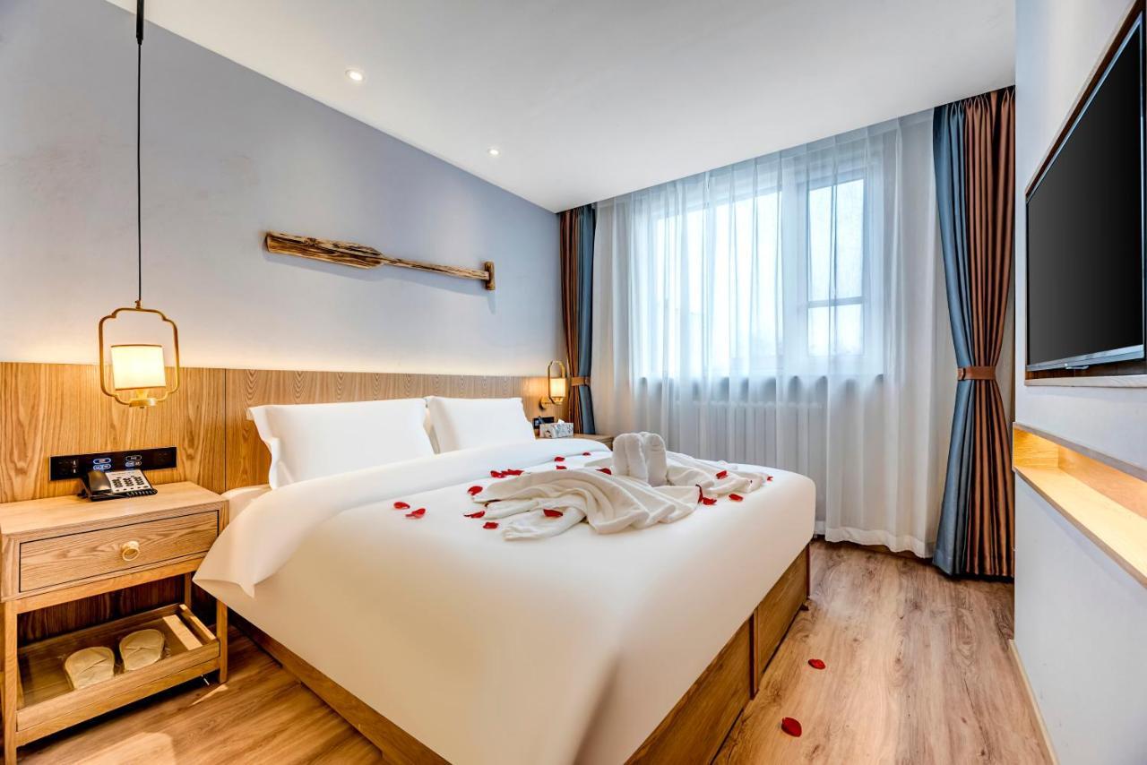 Happy Dragon Universal Vacation Hotel - Close To Universal Studio And Wanda Plaza,Free Shuttle To The Resort,Free Coffee,Laundry Peking Exterior foto