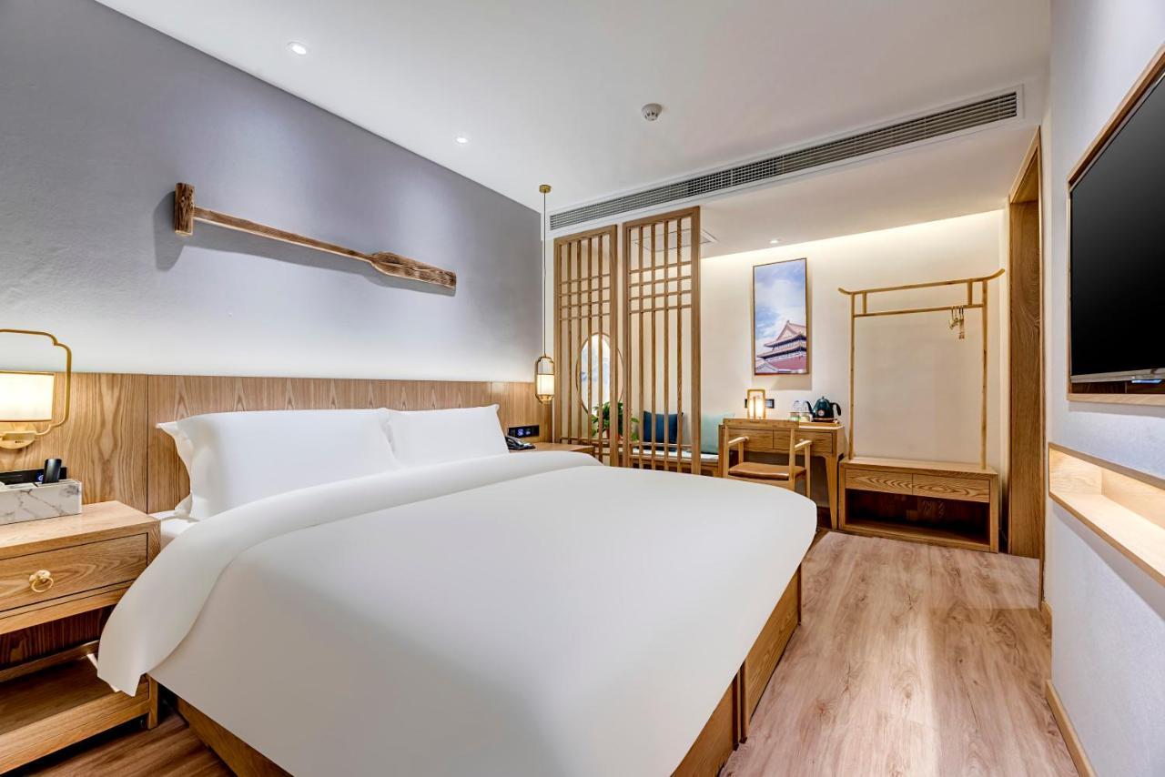 Happy Dragon Universal Vacation Hotel - Close To Universal Studio And Wanda Plaza,Free Shuttle To The Resort,Free Coffee,Laundry Peking Exterior foto