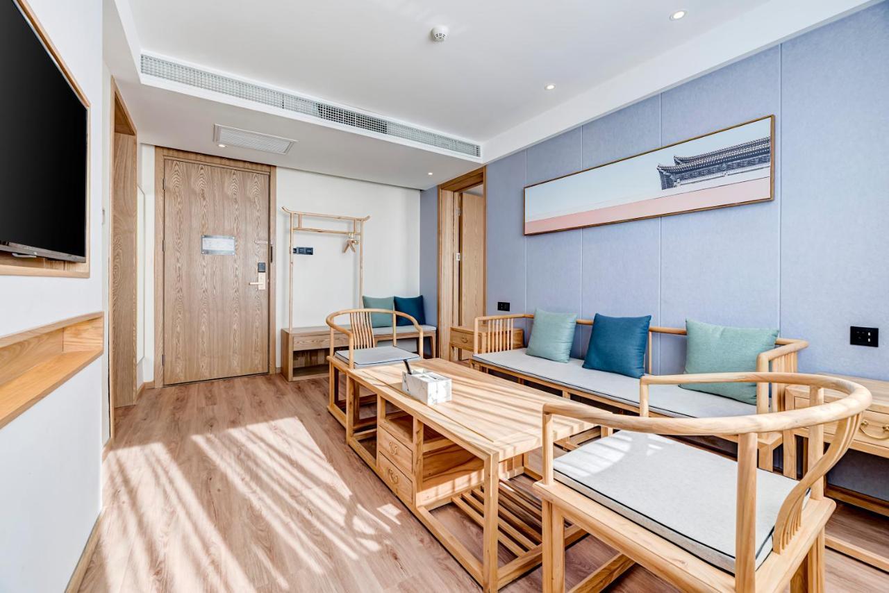 Happy Dragon Universal Vacation Hotel - Close To Universal Studio And Wanda Plaza,Free Shuttle To The Resort,Free Coffee,Laundry Peking Exterior foto