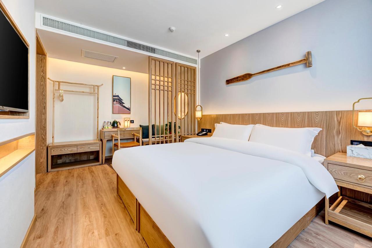 Happy Dragon Universal Vacation Hotel - Close To Universal Studio And Wanda Plaza,Free Shuttle To The Resort,Free Coffee,Laundry Peking Exterior foto