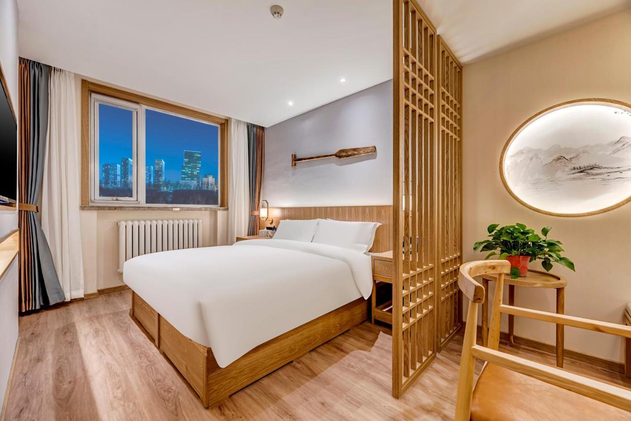 Happy Dragon Universal Vacation Hotel - Close To Universal Studio And Wanda Plaza,Free Shuttle To The Resort,Free Coffee,Laundry Peking Exterior foto