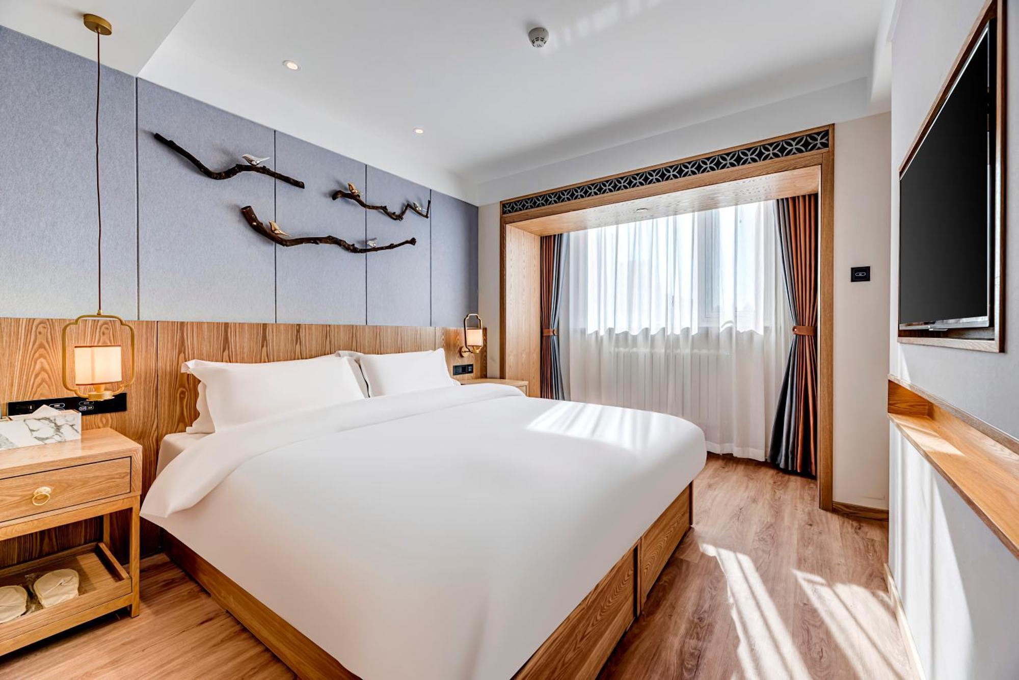 Happy Dragon Universal Vacation Hotel - Close To Universal Studio And Wanda Plaza,Free Shuttle To The Resort,Free Coffee,Laundry Peking Exterior foto