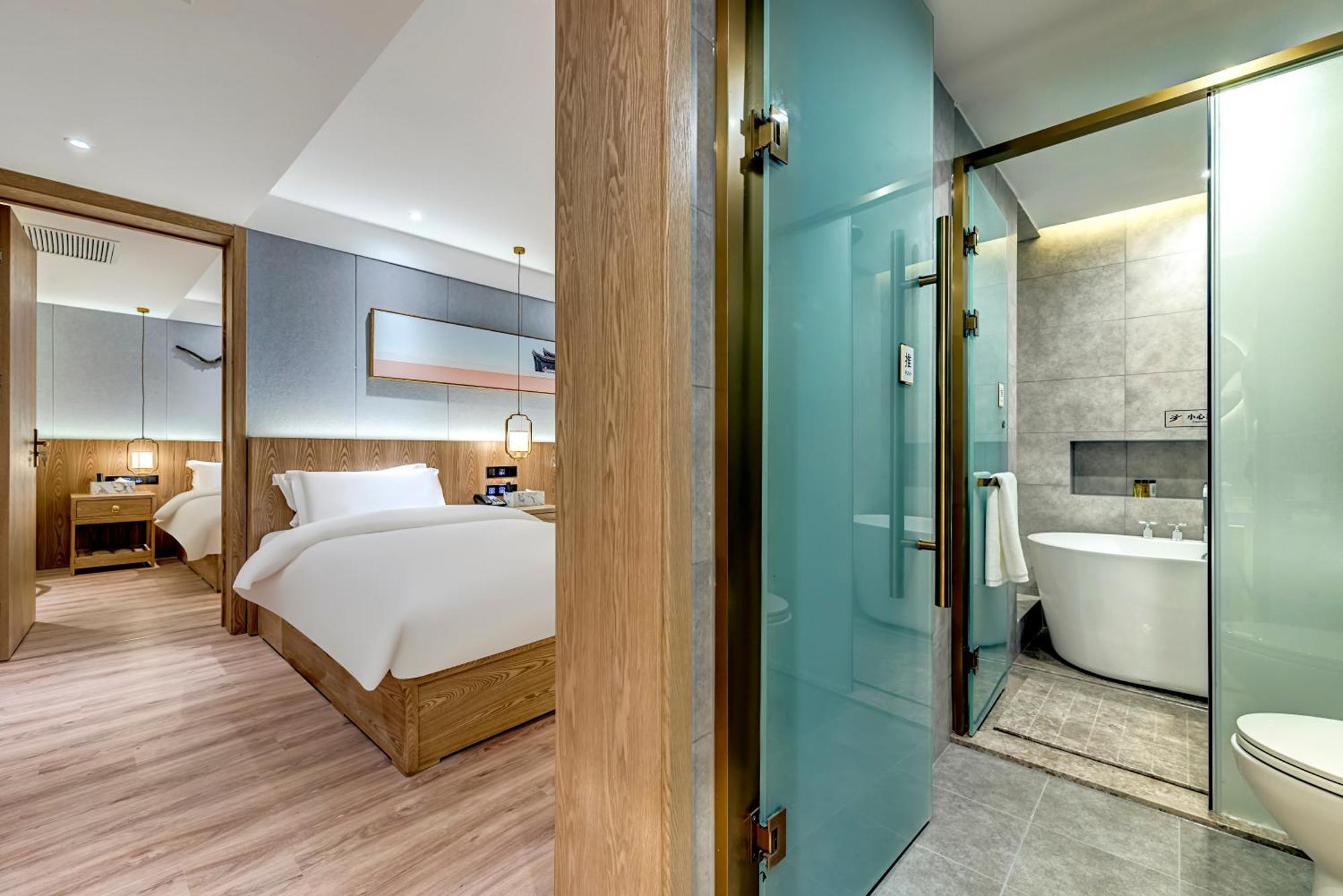 Happy Dragon Universal Vacation Hotel - Close To Universal Studio And Wanda Plaza,Free Shuttle To The Resort,Free Coffee,Laundry Peking Exterior foto
