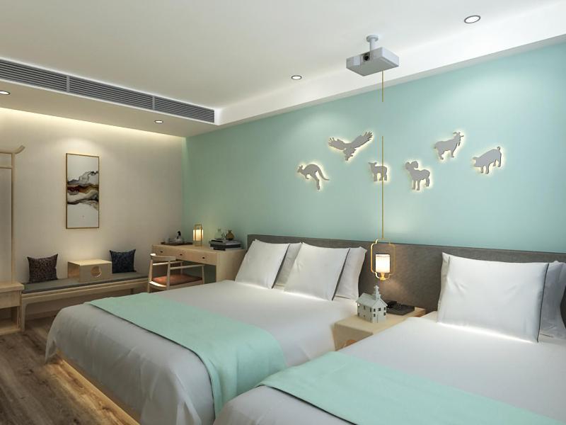 Happy Dragon Universal Vacation Hotel - Close To Universal Studio And Wanda Plaza,Free Shuttle To The Resort,Free Coffee,Laundry Peking Exterior foto