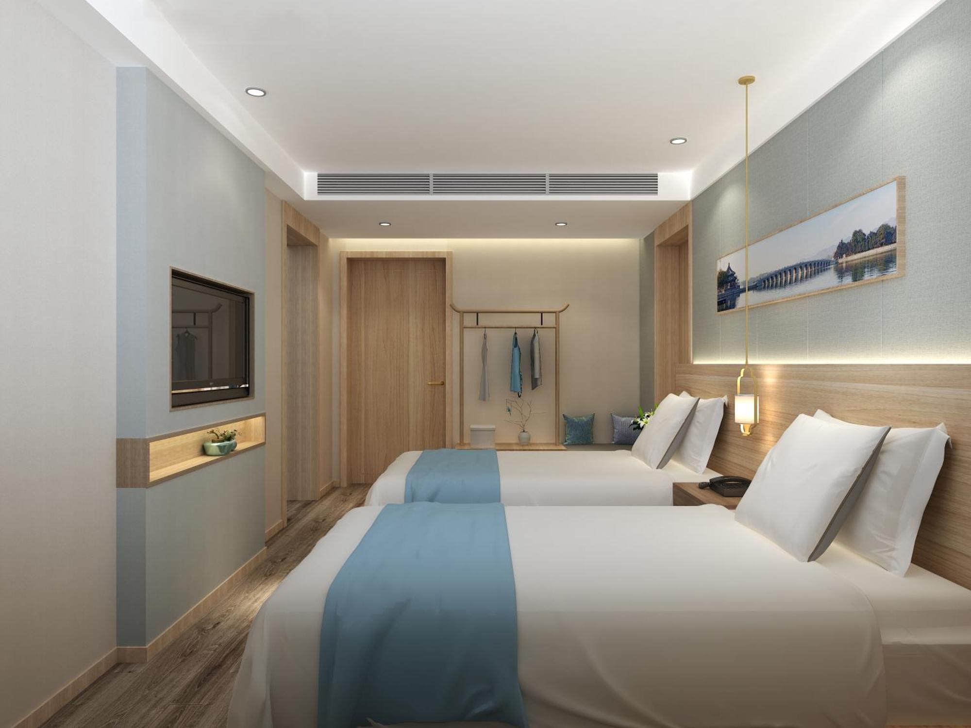 Happy Dragon Universal Vacation Hotel - Close To Universal Studio And Wanda Plaza,Free Shuttle To The Resort,Free Coffee,Laundry Peking Exterior foto