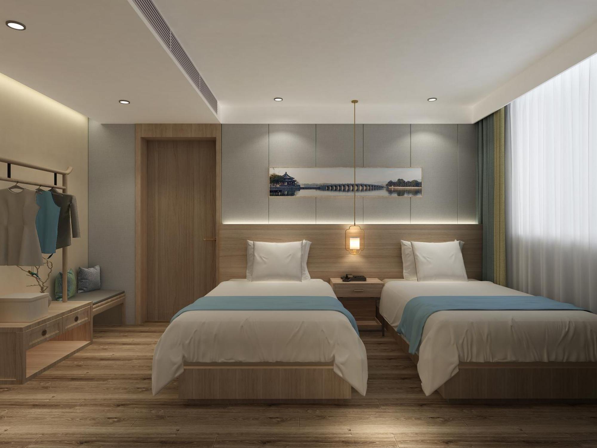 Happy Dragon Universal Vacation Hotel - Close To Universal Studio And Wanda Plaza,Free Shuttle To The Resort,Free Coffee,Laundry Peking Exterior foto