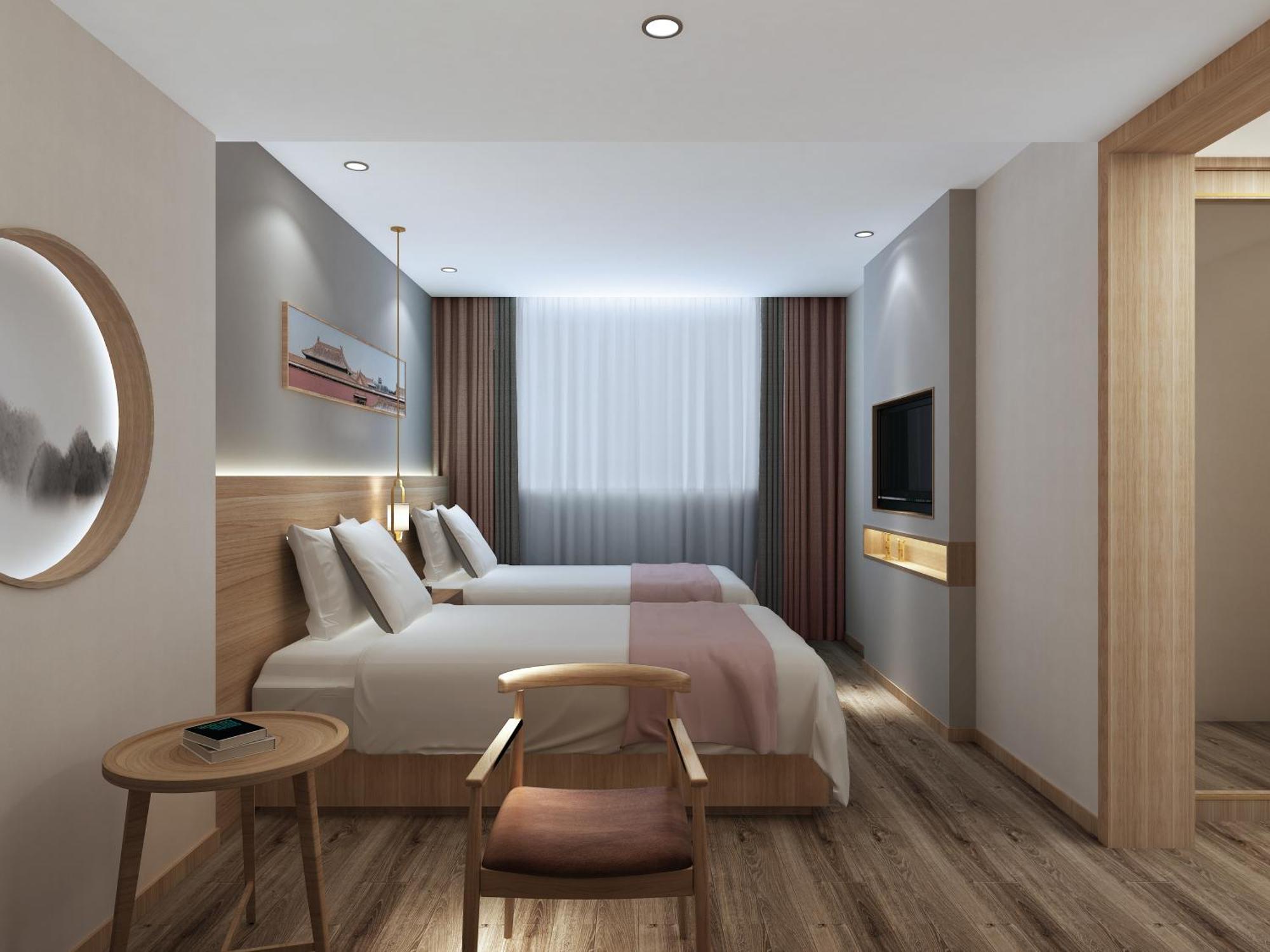 Happy Dragon Universal Vacation Hotel - Close To Universal Studio And Wanda Plaza,Free Shuttle To The Resort,Free Coffee,Laundry Peking Exterior foto